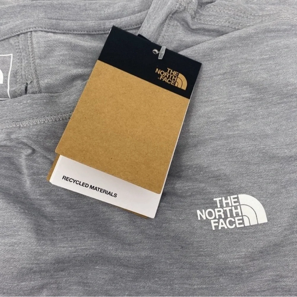 THE NORTH FACE Wander Slitback Short Sleeve Shirt Light Grey Women's Medium NWT - Picture 8 of 9